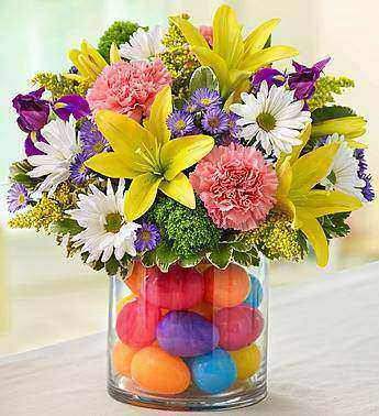 Bunch of Flowers with Get Well Balloon Send Flowers and Balloons Today